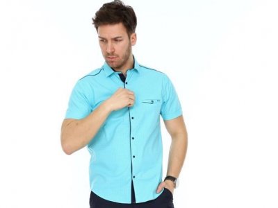Newest Season Stylish long sleeves Casual Poplin Printed slim fit Rawlucci Men's